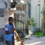 Cleaning Day ~ Homeless folks scoring scrap metal ~ 5 April 2014 (6) (427x640)