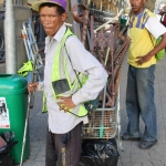 Cleaning Day ~ Homeless scoring metal ~ 5 April 2014 (1) (427x640)