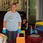 Cleaning Day ~ Josephine and Sarah cleaning Parents' Room ~ 5 April 2014 (427x640)