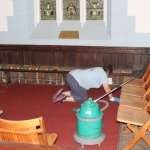 Cleaning Day ~ Sarah and Josephine cleaning prayer area ~ 5 April 2014 (2) (640x427)