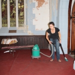 Cleaning Day ~ Sarah and the vacuum ~ 5 April 2014 (427x640)
