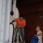 Cleaning Day ~ Terence and Roy cleaning the organ ~ 5 April 2014 (8) (427x640)