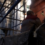 cedric-williams-was-not-deterred-by-scaffolding-and-continued-to-practice-on-the-organ-19-may-2011-117-640x480